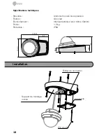 Предварительный просмотр 18 страницы Eneo AK-5 Callisto dome series Installation Manual