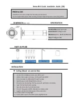 Eneo Dome-CH6 Quick Installation Manual предпросмотр