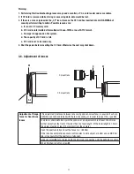 Предварительный просмотр 11 страницы Eneo ENC-1001L Installation And Operating Manual