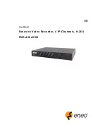 Preview for 1 page of Eneo FNR-4004/500 User Manual