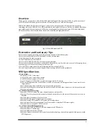 Preview for 6 page of Eneo FNR-4004/500 User Manual