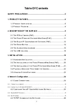 Preview for 3 page of Eneo GXB-1710M/IR User Manual