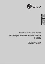 Eneo GXB-1720MIR Quick Installation Manual предпросмотр