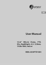 Предварительный просмотр 1 страницы Eneo HDD-2030PTZ1080 User Manual