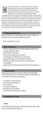 Preview for 2 page of Eneo IAM-4PE1001M0A Installation Manual