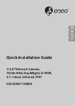 Eneo ICB-62M2712M0A Quick Installation Manual предпросмотр