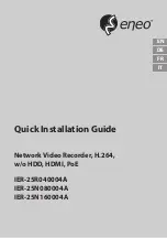Eneo IER-25N080004A Quick Installation Manual preview