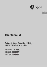 Preview for 1 page of Eneo IER-28N080005A User Manual