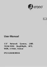 Предварительный просмотр 1 страницы Eneo IPC-52A0003M0A User Manual