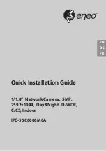 Eneo IPC-55C0000M0A Quick Installation Manual предпросмотр