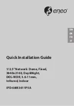 Eneo IPD-68M3611P5A Quick Installation Manual предпросмотр