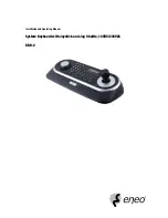 Eneo KBD-2 Installation And Operating Manual предпросмотр