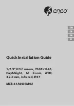 Preview for 1 page of Eneo MCB-64A0003M0A Quick Installation Manual