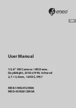 Eneo MEB-55M2812M0A User Manual предпросмотр