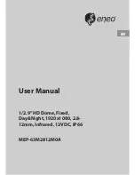 Предварительный просмотр 1 страницы Eneo MEP-63M2812M0A User Manual