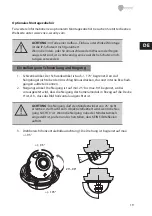 Предварительный просмотр 19 страницы Eneo MPD-74A0003M0A Quick Installation Manual