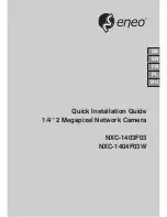 Предварительный просмотр 1 страницы Eneo NXC-1403F03 Quick Installation Manual