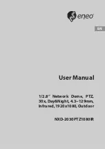 Предварительный просмотр 1 страницы Eneo NXD-2030PTZ1080IR User Manual