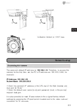 Предварительный просмотр 23 страницы Eneo PTB-1008F Series Quick Installation Manual