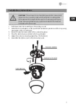 Предварительный просмотр 7 страницы Eneo TPD-62V2812P0A Quick Installation Manual