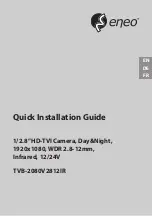 Preview for 1 page of Eneo TVB-2080V2812IR Quick Installation Manual