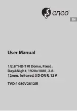 Eneo TVD-1080V2812IR User Manual предпросмотр