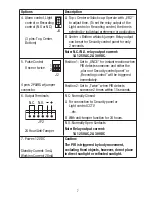 Предварительный просмотр 7 страницы Eneo VK-1321/PIR Instruction Manual