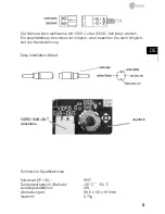 Предварительный просмотр 5 страницы Eneo VKC-1327C-IRW3 Quick Installation Manual