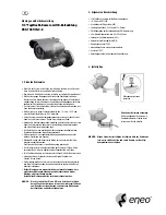 Eneo VKC-1381/IR-3.6 Installation And Operating Instructions Manual preview