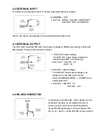 Предварительный просмотр 10 страницы Eneo VKC-1416C Operating Instructions Manual