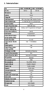 Предварительный просмотр 9 страницы Eneo VKCD-1321SFM/MF Installation And Operating Instructions Manual