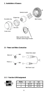 Предварительный просмотр 13 страницы Eneo VKCD-1321SFM/MF Installation And Operating Instructions Manual