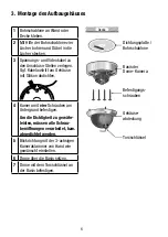 Preview for 6 page of Eneo VKCD-1326/IR Installation And Operating Instructions Manual