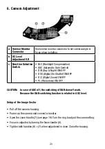 Preview for 20 page of Eneo VKCD-1326/IR Installation And Operating Instructions Manual