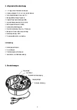 Preview for 4 page of Eneo VKCD-1330-2811 Installation And Operating Instructions Manual