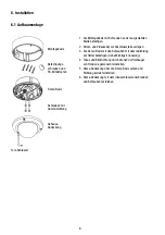 Preview for 6 page of Eneo VKCD-1330-2811 Installation And Operating Instructions Manual