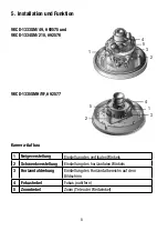 Предварительный просмотр 8 страницы Eneo VKCD-1333SM/49 Installation And Operating Instructions Manual