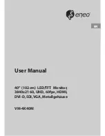 Preview for 1 page of Eneo VM-4K40M User Manual