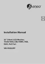 Eneo VM-FHD22PP Installation Manual preview