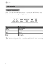 Preview for 6 page of Eneo VM-FHD27MPA Installation Manual