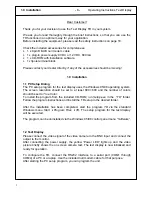 Preview for 3 page of Eneo VTD-1 Operating Instructions Manual