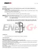 Предварительный просмотр 3 страницы Ener-G+ HEA-21538 User Manual