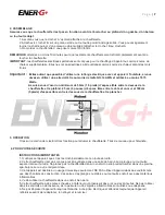 Предварительный просмотр 7 страницы Ener-G+ HEA-21538 User Manual