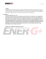 Предварительный просмотр 9 страницы Ener-G+ HEA-21538 User Manual