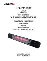 Ener-G+ HEA-21590BT Instruction Manual preview