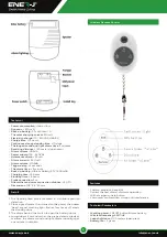 Предварительный просмотр 3 страницы ENER-J SHA5101 Manual