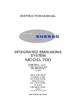 Preview for 1 page of ENERAC 700 Instruction Manual