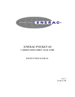 Preview for 1 page of ENERAC POCKET 60 Instruction Manual