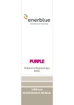 Enerblue PURPLE User And Maintenance Manual preview