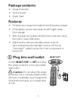 Preview for 2 page of Enercell 6100006 User Manual